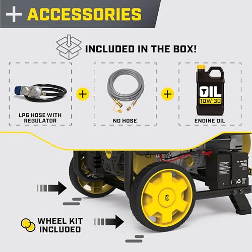 Champion 201169 6500W Tri Fuel product photo 5