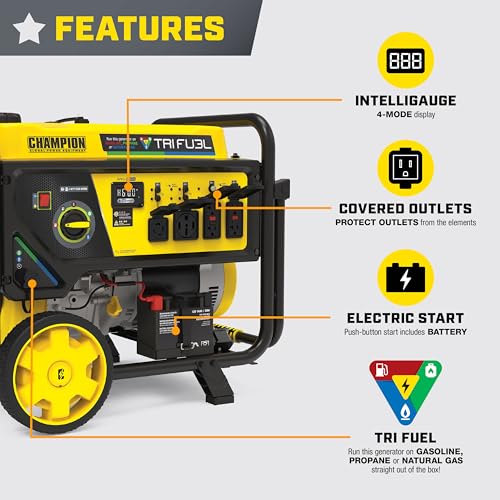 Champion 201438 10000W Tri Fuel product photo 4