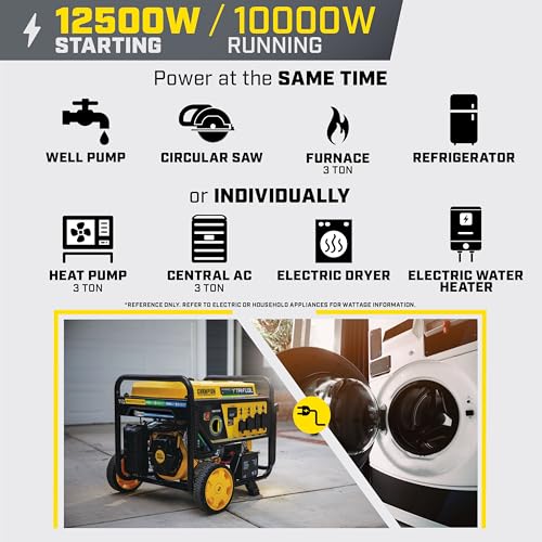 Champion 201438 10000W Tri Fuel product photo 5